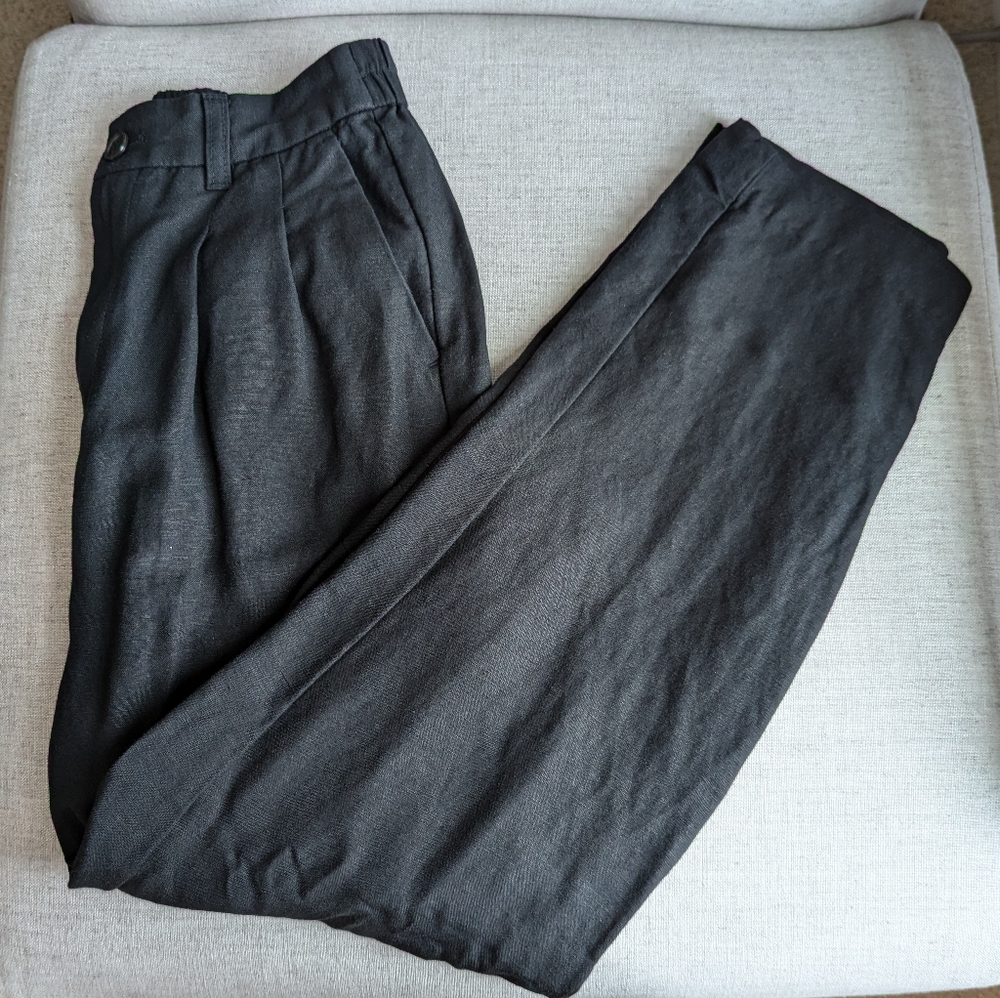 Madewell Tailored Tapered Pant Linen